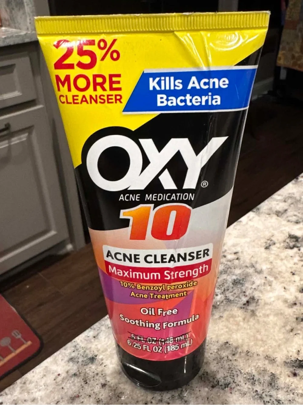 OXY Acne Cleanser Maximum Strength - Yellow/Black
